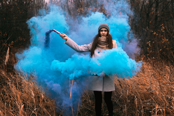 Ден Индейкин, «Дым в лесу»