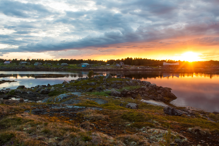 Сергей Немцев, «Закат над поморьем»