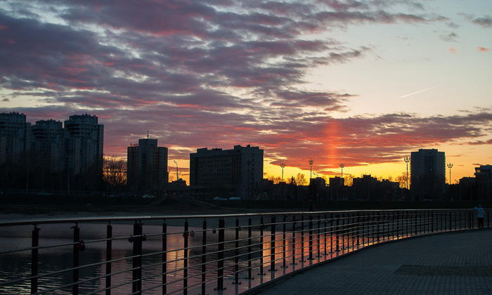Оксана Хусаинова, «Закат в гордской среде»