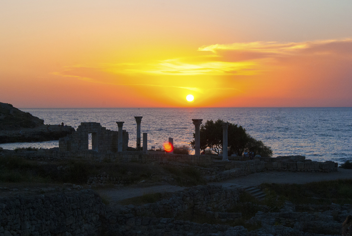 Екатерина, «Солнце падает в море»