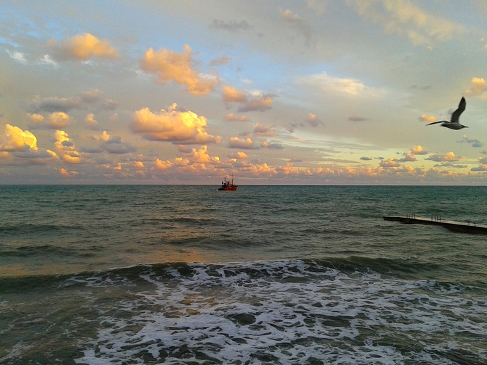 Виталий Баранов, «Вечер.Шторм.»