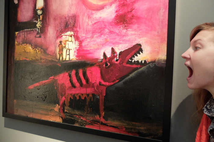 Жаннет, «диалог с картиной»