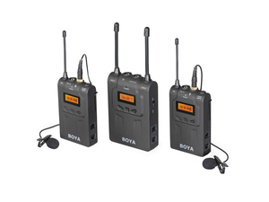 Фотоаксессуар Boya BY-WM8 Двухканальная УКВ беспроводная микрофонная система