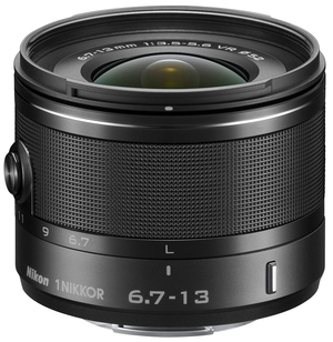 Nikon 1 6.7-13mm f/3.5-5.6 VR nikkor