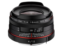 Объектив Pentax HD DA 15mm f/4 ED AL Limited