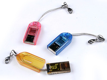 Носитель информации PQI microSD + S721 Card Reader