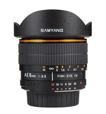Объектив Samyang 8mm f/3.5 AS IF UMC Fish-eye CS II AE Nikon F