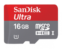 Носитель информации SanDisk Android microSDHC 16GB Class10 + адаптер