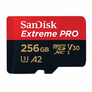 Носитель информации Sandisk Extreme microSDXC UHS-I 256Gb