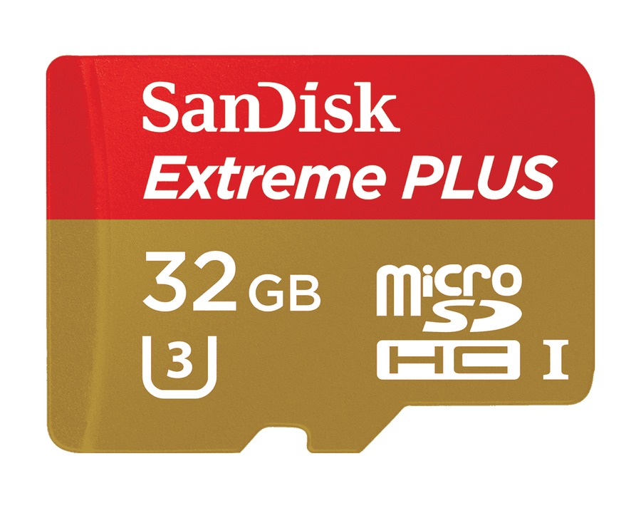 Носитель информации Sandisk Extreme PLUS microSDHC UHS-I 32GB