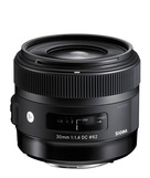 Объектив Sigma 30mm F1.4 DC HSM Canon EF