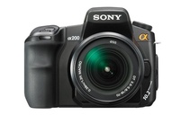 Зеркальная камера Sony DSLR-A200